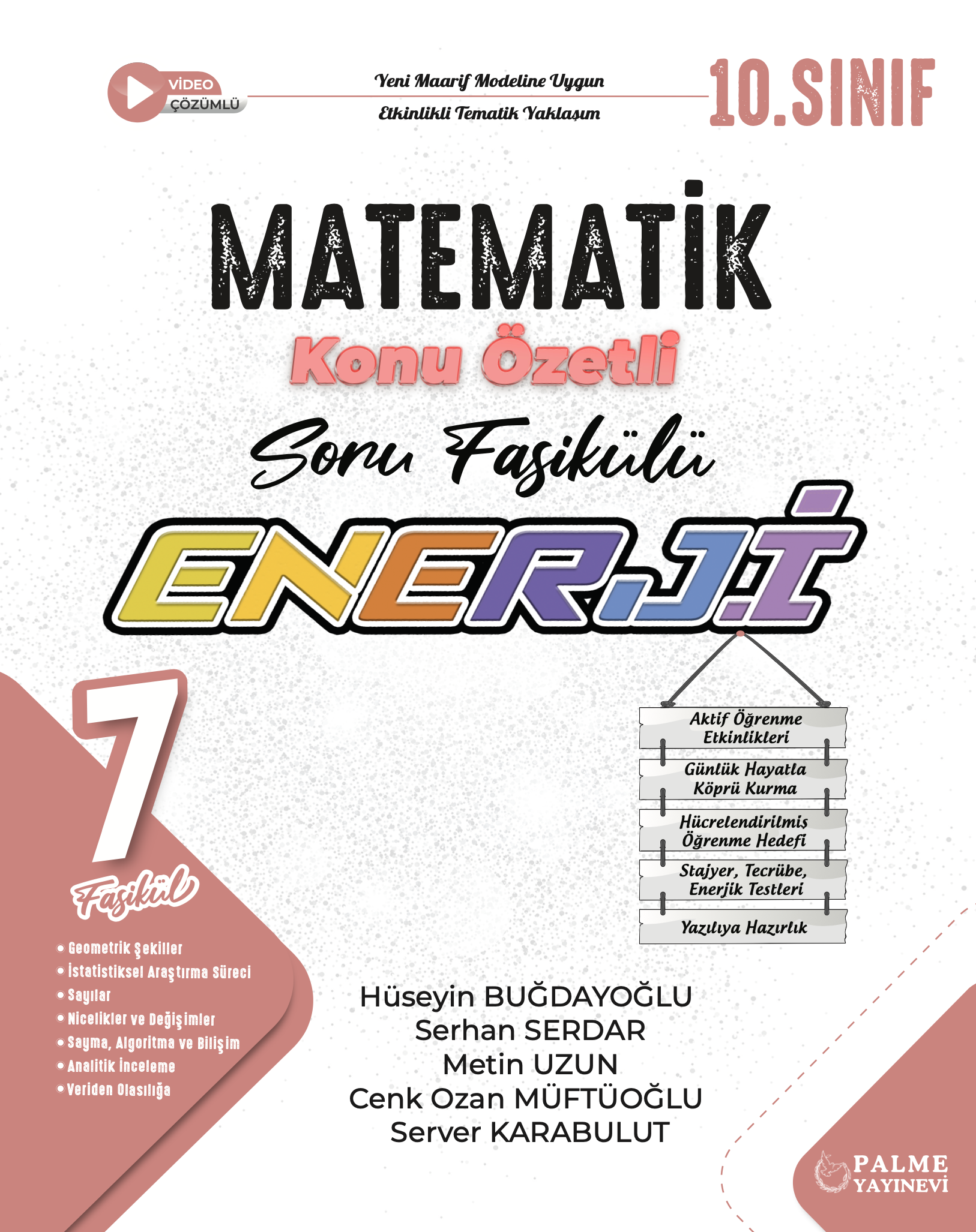 10. Sınıf Enerji Matematik Konu Özetli Soru Fasikülü kapak görseli